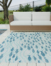 Seaside Haven Rugs Collection Area Rug -  Harbor Square Blue  lifestyle 9