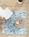 Seaside Haven Rugs Collection Area Rug -  Harbor Square Blue  lifestyle 21