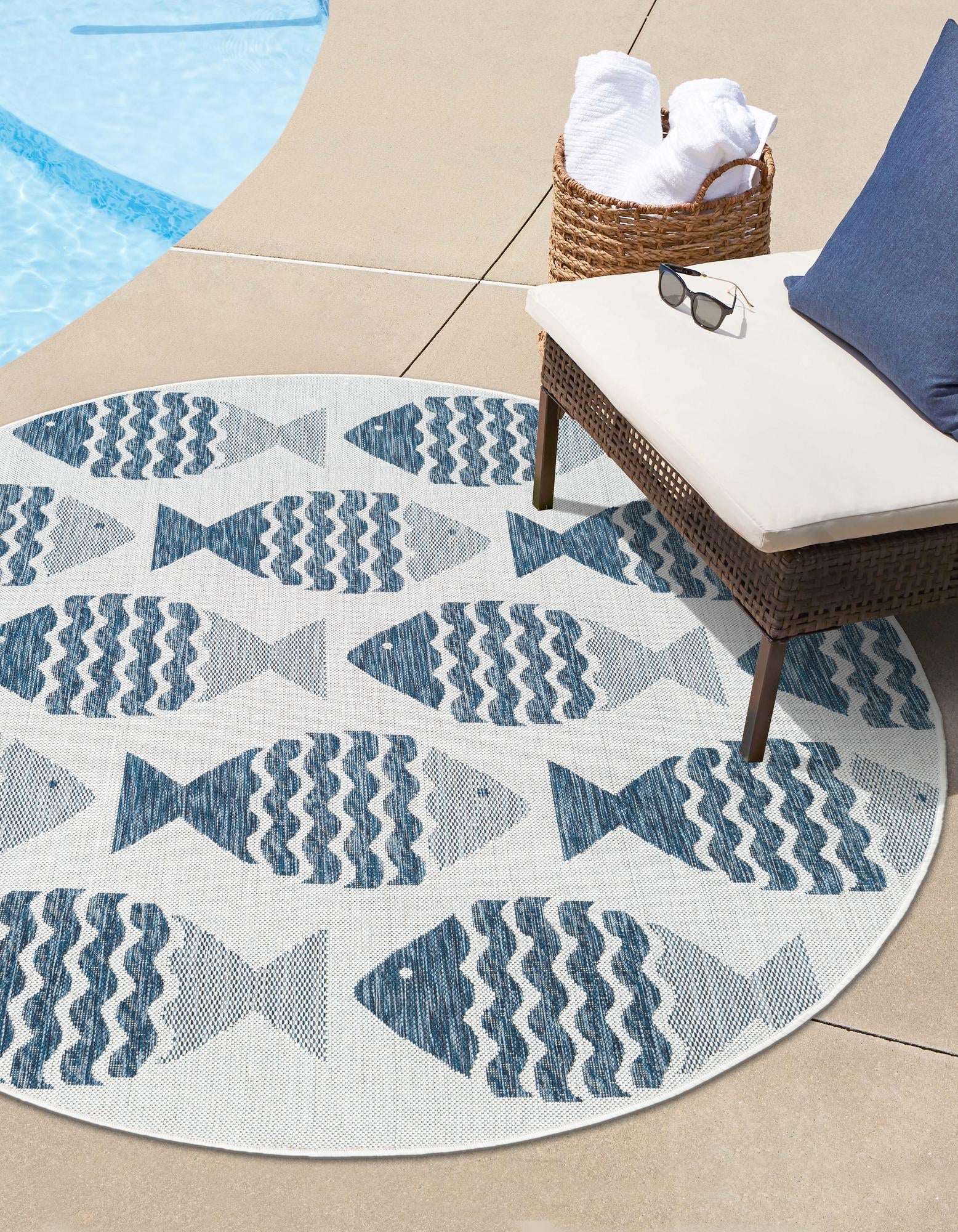 Seaside Haven Rugs Collection Area Rug -  Admiral