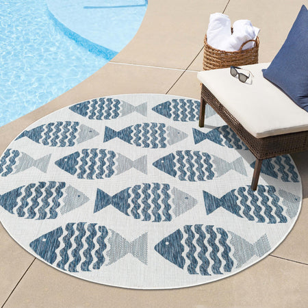 Seaside Haven Rugs Collection Area Rug -  Admiral