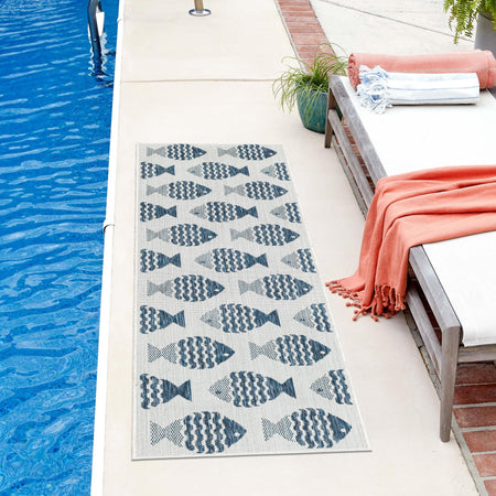 Seaside Haven Rugs Collection Area Rug -  Admiral