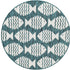 Seaside Haven Rugs Collection Area Rug -  Admiral