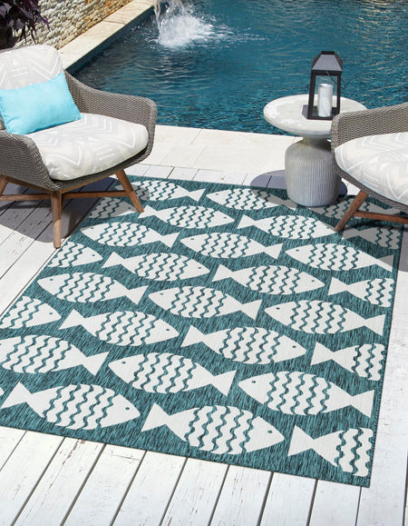 Seaside Haven Rugs Collection Area Rug -  Admiral