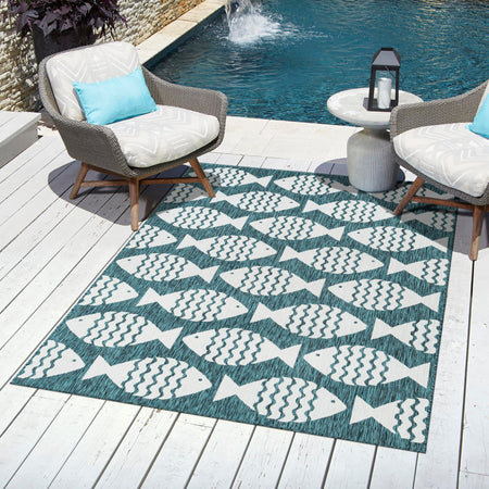 Seaside Haven Rugs Collection Area Rug -  Admiral