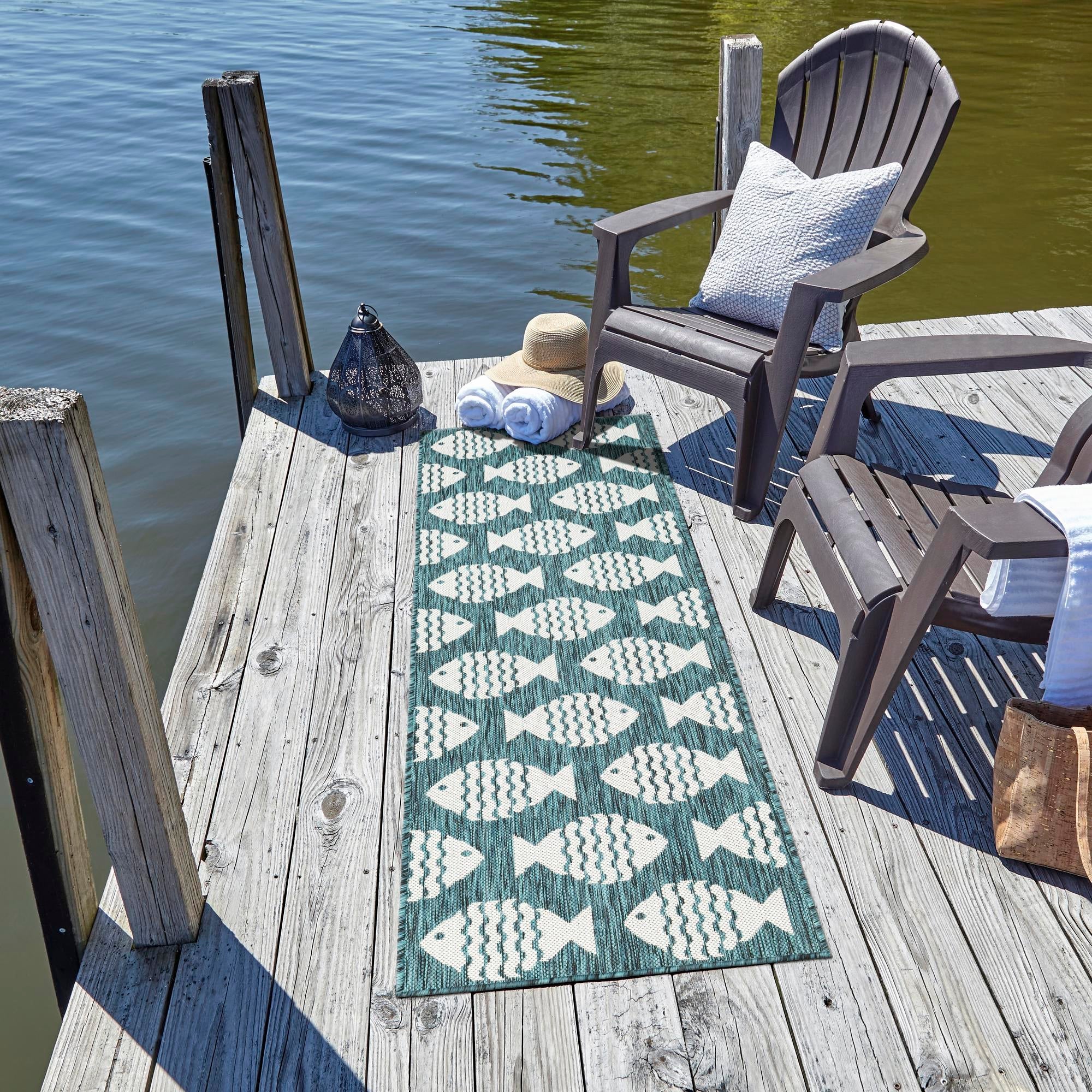 Seaside Haven Rugs Collection Area Rug -  Admiral