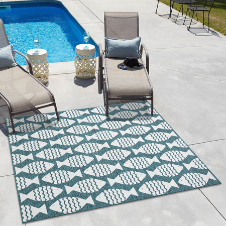 Seaside Haven Rugs Collection Area Rug -  Admiral