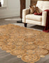 Woven Seaside Jute Collection Area Rug - Whittaker