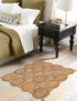 Woven Seaside Jute Collection Area Rug - Whittaker