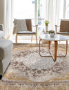 Verona Collection Area Rug -  Florence Rectangle Gray  lifestyle 4