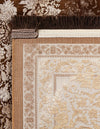 Verona Collection Area Rug -  Florence Rectangle Brown  lifestyle 31