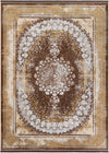 Verona Collection Area Rug -  Florence Rectangle Brown  lifestyle 2