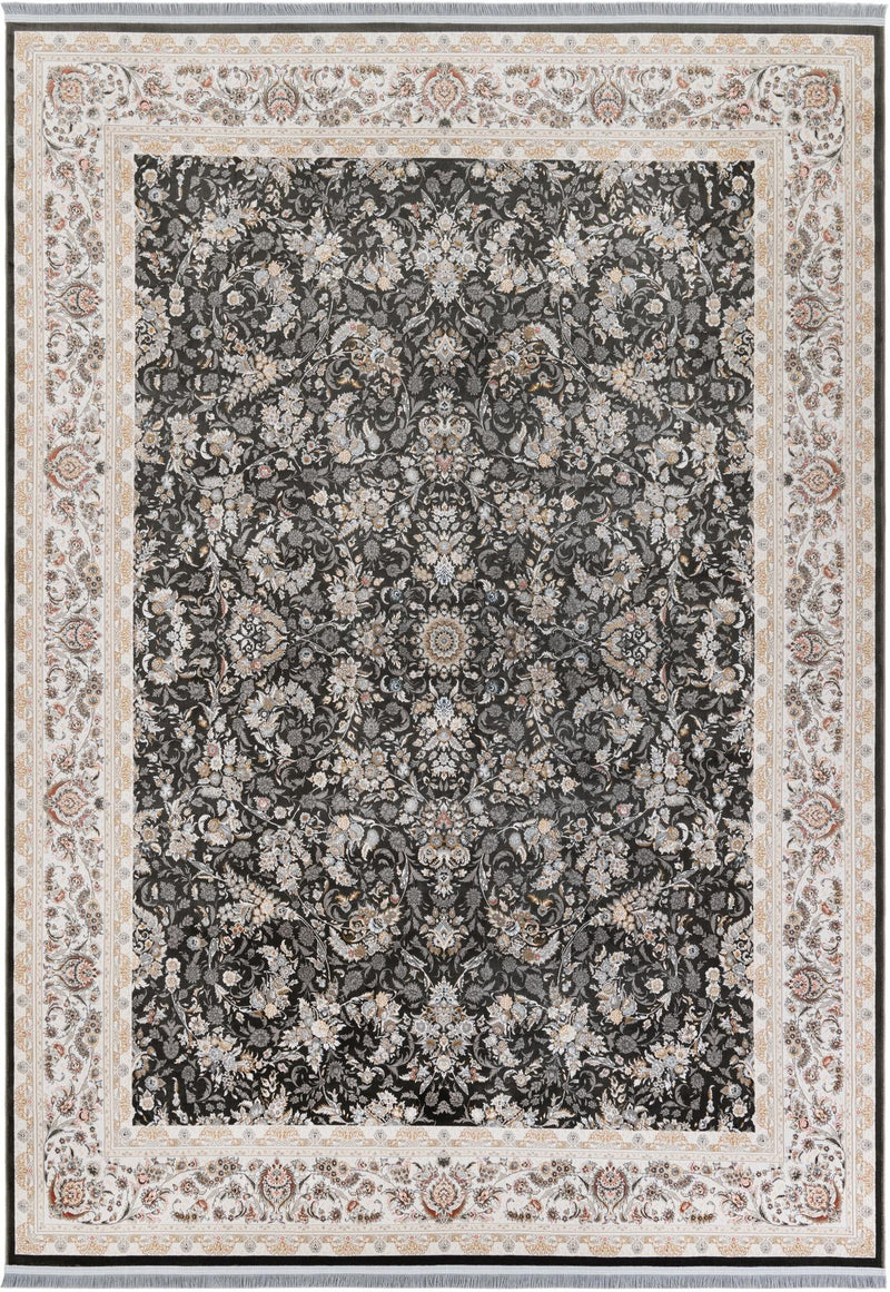 Alexandria Collection Area Rug -  Giza Rectangle Black Main