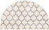 Lattice Gardens Collection Area Rug -  Bloomfield (Beige and Gray)