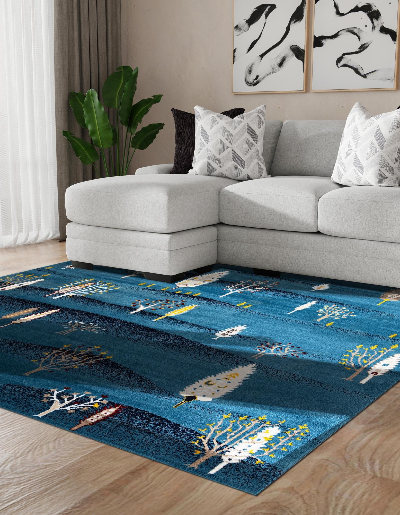 Coastal Haven Collection Area Rug -  Surfside