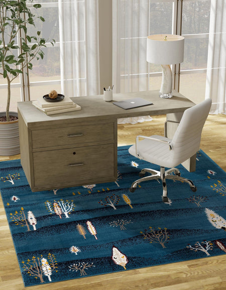 Coastal Haven Collection Area Rug -  Surfside