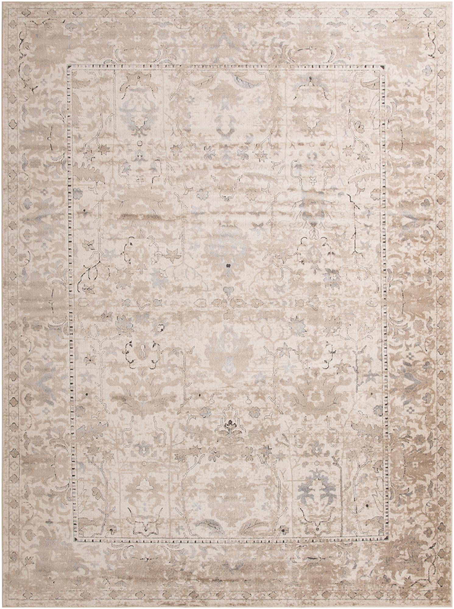 Cascade Range Collection Area Rug -  Shasta (Ivory)