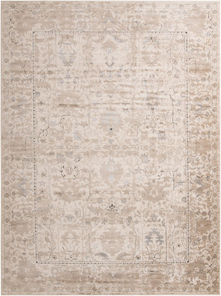 Cascade Range Collection Area Rug -  Shasta (Ivory)