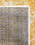 Dover Terrace Collection Area Rug -  Lagoon (Yellow)