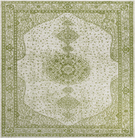 Dover Terrace Collection Area Rug - Marina (Green)