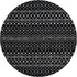 Marrakech Lattice Collection Area Rug - Medina (Black)