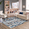 Tangier Treasures Collection Area Rug -  Marrakech Square Multi  lifestyle 122