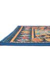 Coastal Terrace Collection Area Rug -  Dunes Rectangle Navy Blue  lifestyle 8