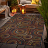 Coastal Terrace Collection Area Rug -  Lagoon Rectangle Multi  lifestyle 16