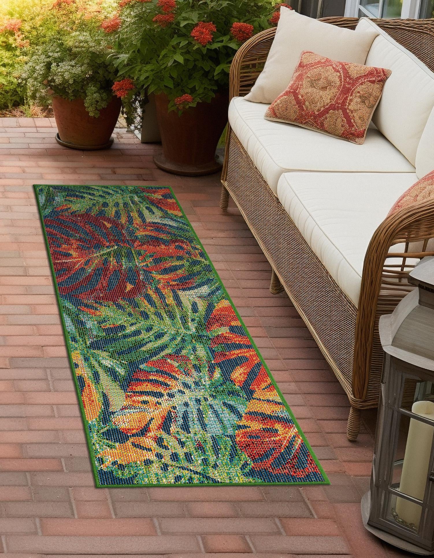 Coastal Terrace Collection Area Rug -  Pier