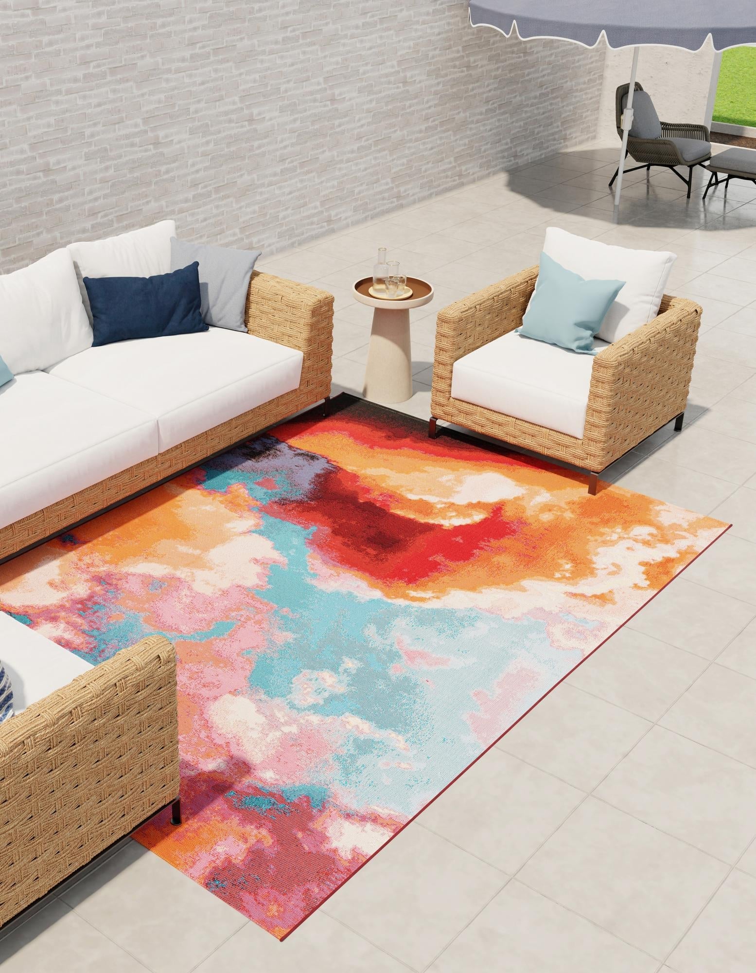 Urban Terrace Collection Area Rug -  Patio