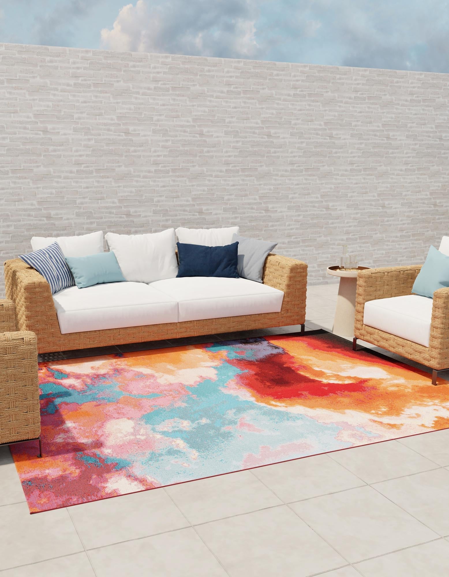 Urban Terrace Collection Area Rug -  Patio