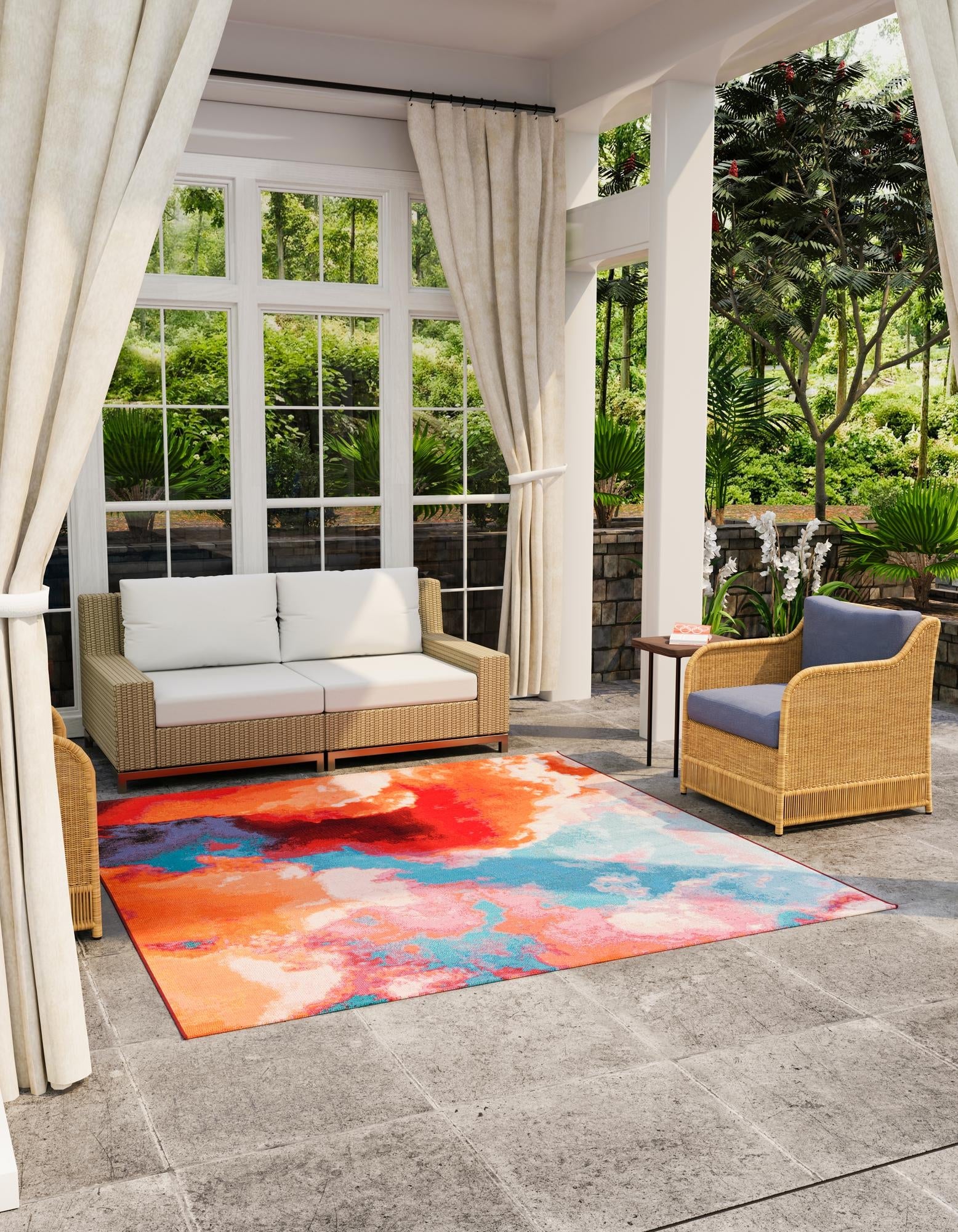 Urban Terrace Collection Area Rug -  Patio