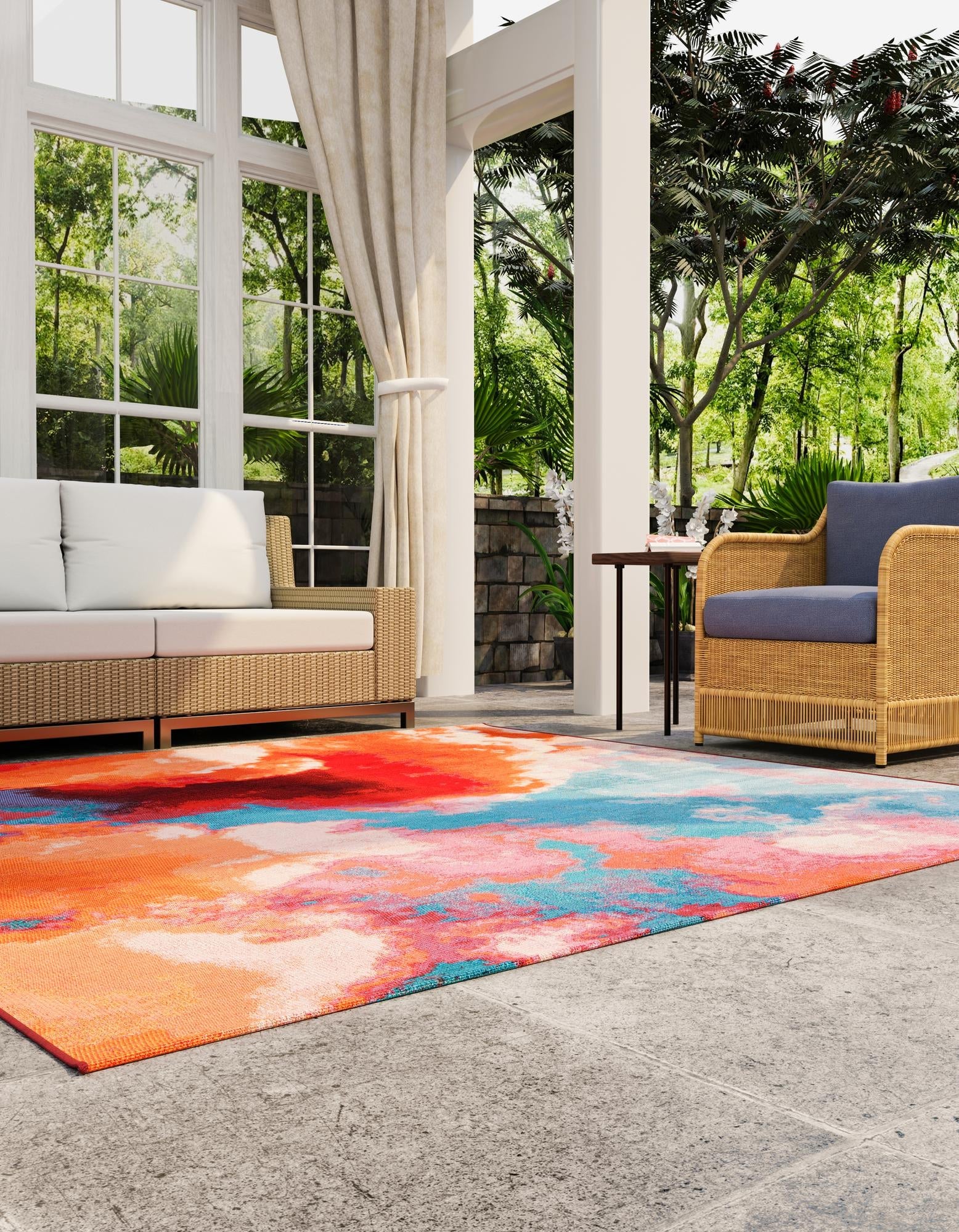 Urban Terrace Collection Area Rug -  Patio