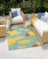 Coastal Terrace Collection Area Rug -  Cove