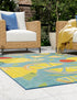 Coastal Terrace Collection Area Rug -  Cove