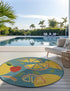 Coastal Terrace Collection Area Rug -  Cove