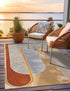 Urban Terrace Collection Area Rug -  Deck