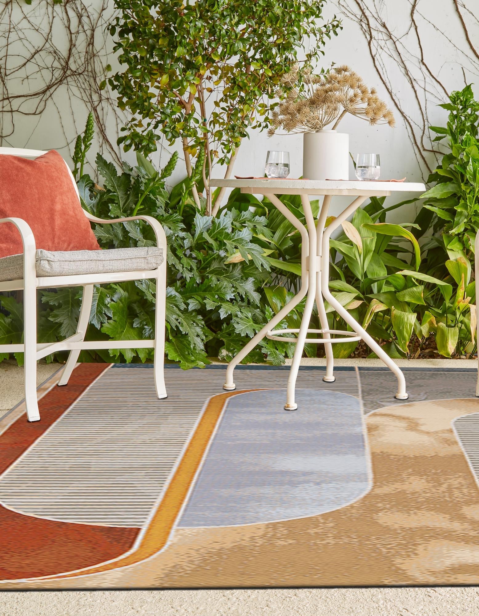 Urban Terrace Collection Area Rug -  Deck