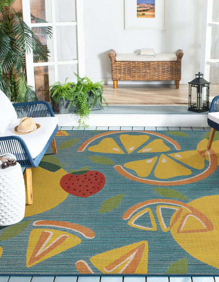 Coastal Terrace Collection Area Rug -  Cove