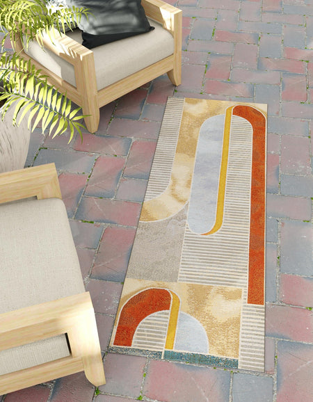 Urban Terrace Collection Area Rug -  Deck