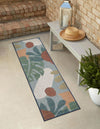 Coastal Terrace Collection Area Rug -  Boardwalk Runner Blue  lifestyle 20