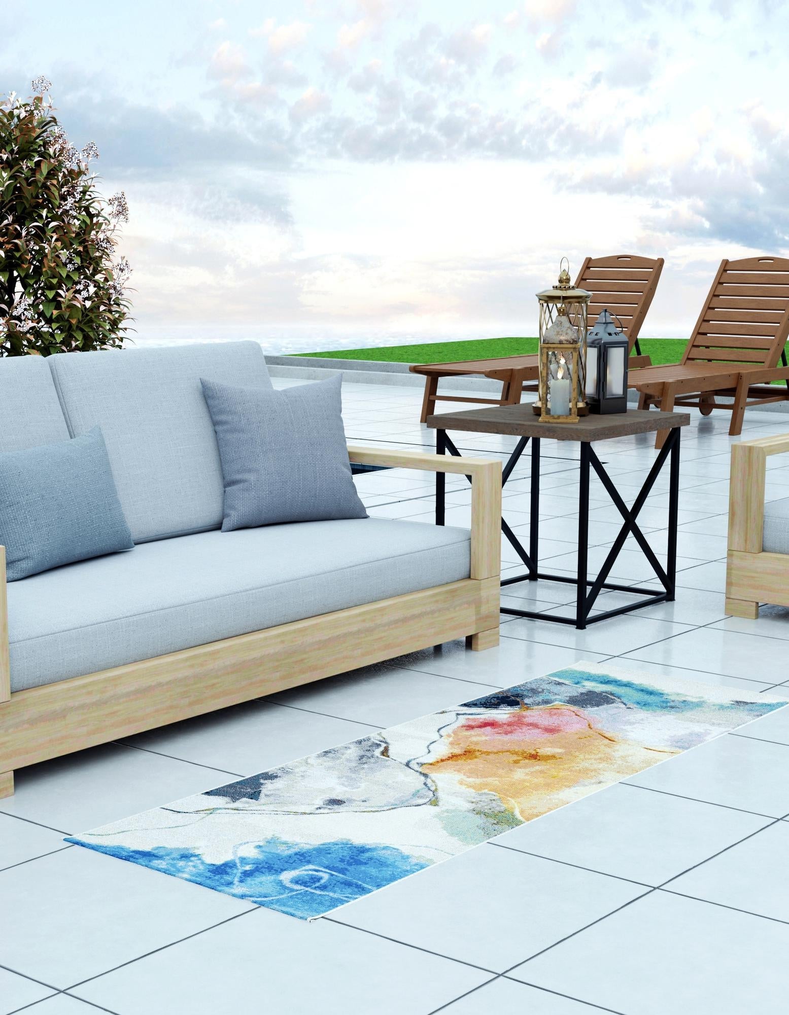 Urban Terrace Collection Area Rug -  Arbor