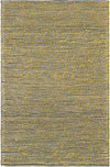 Coastal Haven Striped Jute Collection Area Rug - Marina Rectangle Yellow and Navy Main