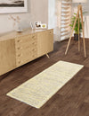 Coastal Haven Striped Jute Collection Area Rug - Marina Runner Yellow and Navy  lifestyle 41