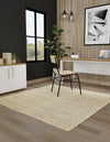 Coastal Haven Striped Jute Collection Area Rug - Marina Square Yellow and Navy  lifestyle 42