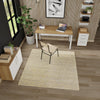 Coastal Haven Striped Jute Collection Area Rug - Marina Square Yellow and Navy  lifestyle 78