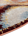 Aegean Elegance Washables Collection Area Rug -  Rhodes Round Multi  lifestyle 46