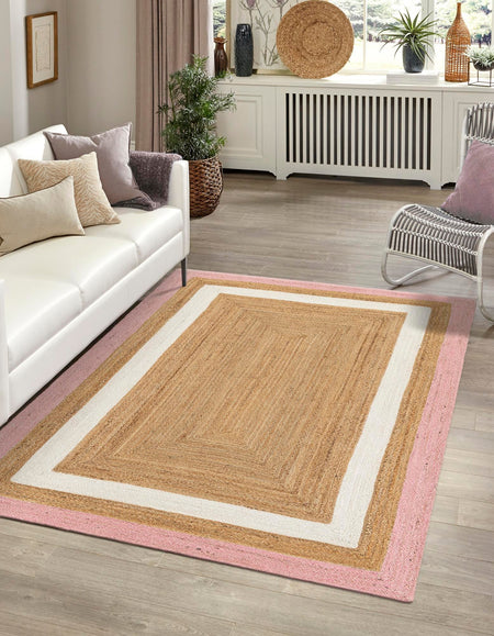 Woven Seaside Jute Collection Area Rug - Nantucket