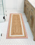 Woven Seaside Jute Collection Area Rug - Nantucket