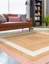 Woven Seaside Jute Collection Area Rug - Nantucket