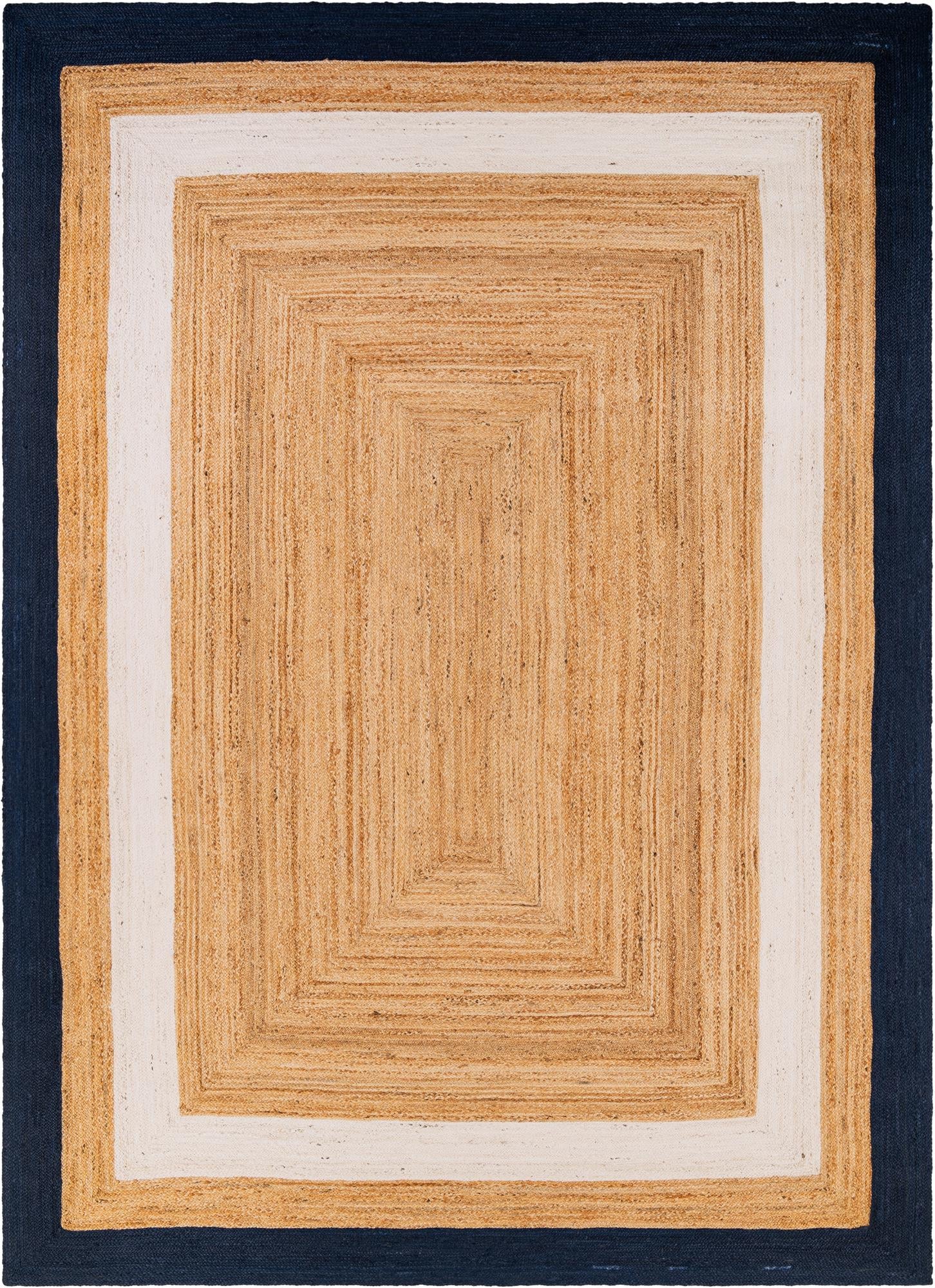 Woven Seaside Jute Collection Area Rug - Nantucket